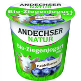 Yaourt chèvre myrtille 35% BIO 125 g ANDECHSER NATUR